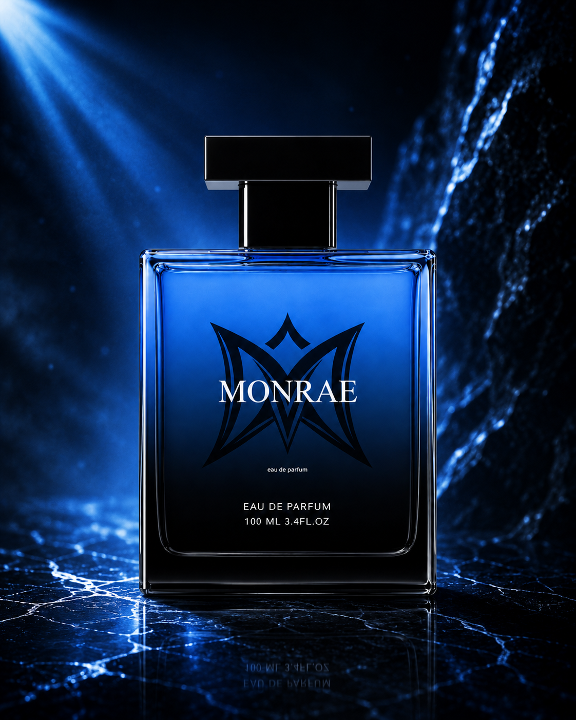 Frasco de cristal MONRAE Eau de Parfum
